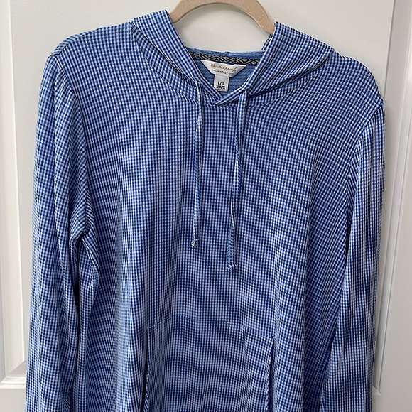 Weatherproof Vintage Hoodie Blue & White, size L - Picture 1 of 10